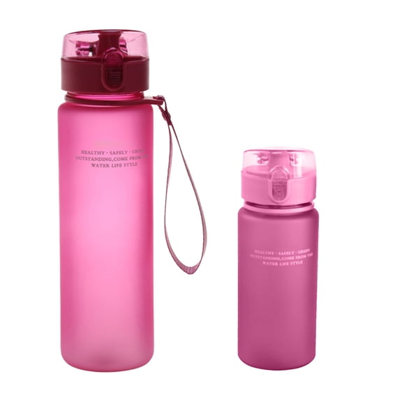 Sports Water Bottle (Gym Hydration Bottle, Leak Proof Sports Bottle), Pink Portable Sports Hydration Bottle, Large Capacity Fitness Water Bottle, Hydration Cup, Gym Flask, Outdoor Drink, by Kingtowag