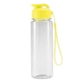 thumbnail image 1 of Sports Water Bottle with Leak Proof Flip Top Lid BPA Free Reusable Plastic Water Bottle for Daily Gym and Outdoor Travel Portable Handheld Water Bottle with Hand Wrist Strap Yellow, 1 of 6