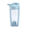 thumbnail image 1 of Sports Water Bottle, Protein Shaker Cup, 500ml Portable Mixing Cup with Leakproof Flip Lid and Built-in Stirrer, Insulated Non-Scalding Gym Fitness Drinkware, 1 of 7