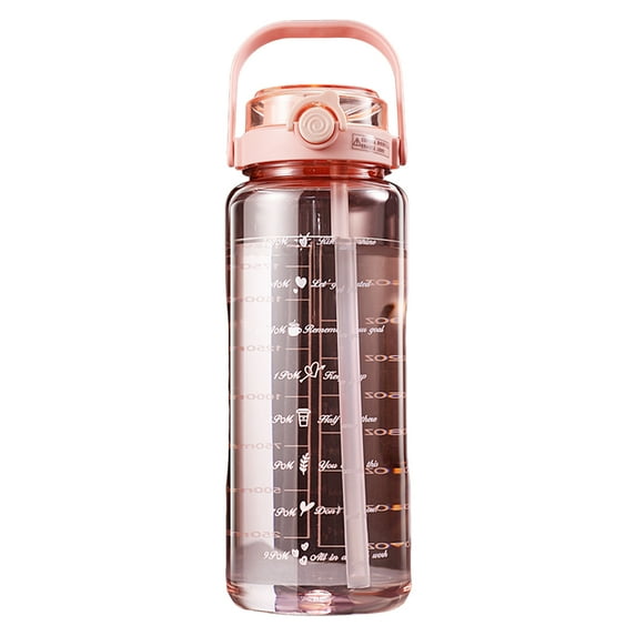 Sports Water Bottle with Lid Leak-Proof Wide Mouth BPA-Free Water Cup Reusable Drinking Cup for Gym Travel Home School