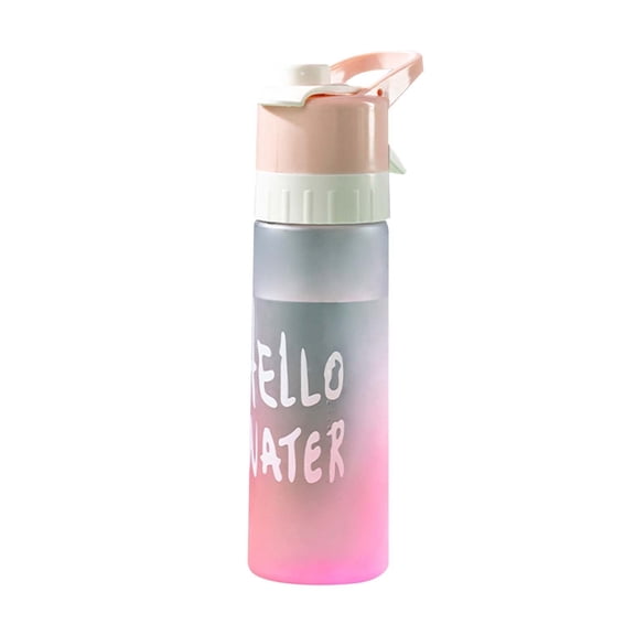 Sports Water Bottle with Spray Function for Men Women Students Large Capacity Portable Design