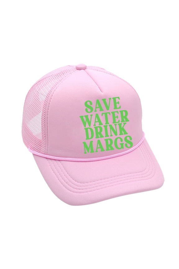 Sports Water Drink Margs Trucker Hat Funny Cute Graphic Country Tequila Hat for Men and Women Athletic Cap
