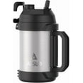 thumbnail image 1 of Sports Water Jug - Gallon Water Bottle - Insulated Stainless Steel Bottle for Gym, Workouts, Basketball, Football, Soccer - Keep Water Cold for Up To 24 Hours - 108Oz (StainlessSteel), 1 of 1