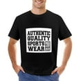 thumbnail image 1 of Sports Wear Men’s T-Shirt 100% Cotton Casual Short Sleeve Tops Gift Tee Black M, 1 of 2