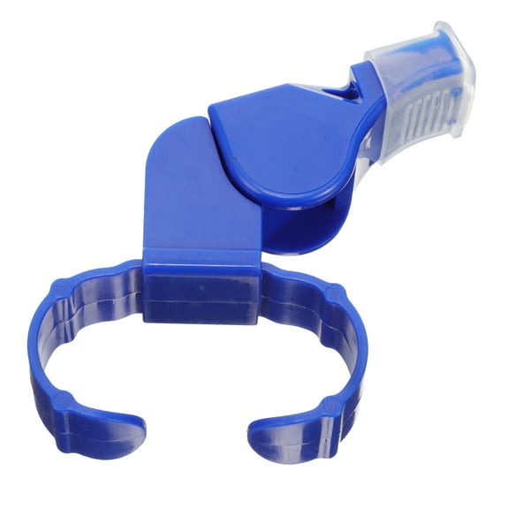 Sports Whistle Outdoor Basketball Football Volleyball Competition Referee High Volume Two-tone Ring (blue-paper Card) Plastic Travel