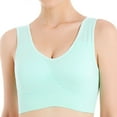 thumbnail image 1 of Sports Women's Bra Women Soft Compression Full Supportive High Impact Yoga Sports Bra Plus Size Fitness, Women's Bra XXL, 1 of 2
