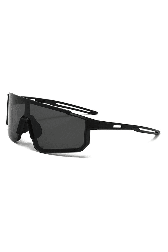 Sports Wrap Around Cycling Sunglasses Men Women UV400 Protection Polarized Mirror Lens Windproof Bike Driving Running Outdoor Sports Shield Visor Sunglasses