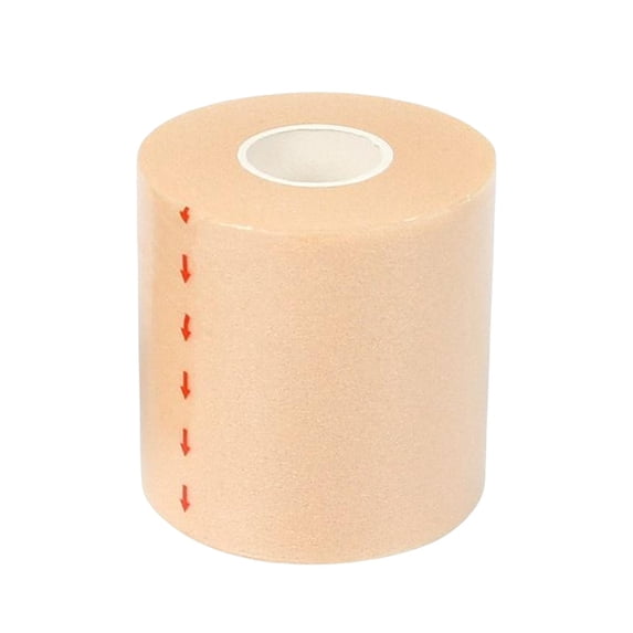 Sports Wrap Self Adherent Wrap Elastic Breathable Flexible Self Adhesive 6cm Width Brown