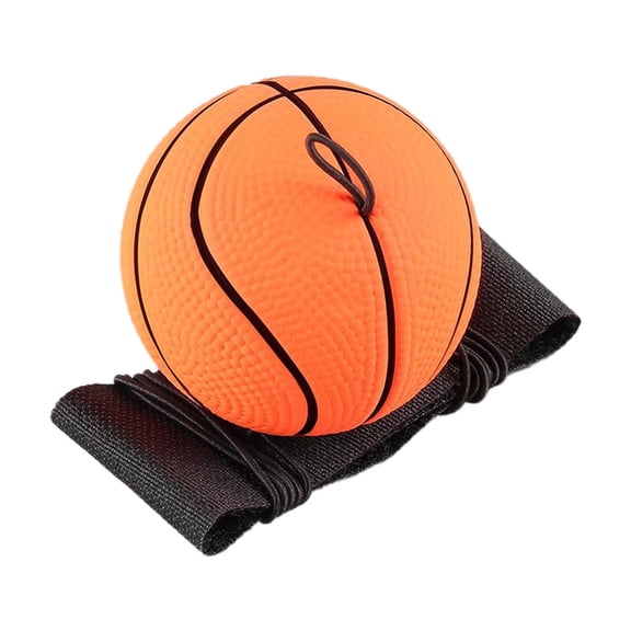 Sports Wrist Elastic Rope Middle Fitness Slap for Children Hand Eye Coordination Exercise Toy, 6 cm, Orange