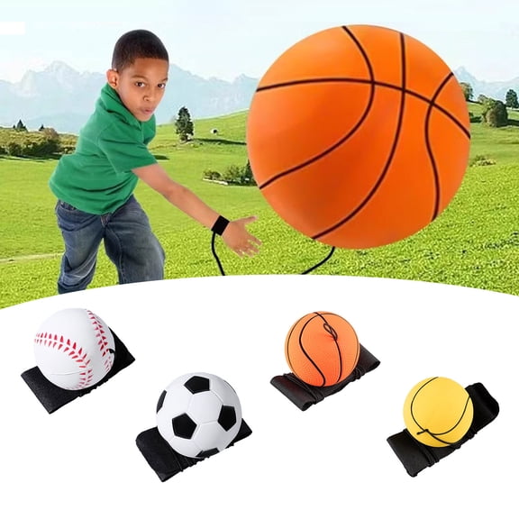 Sports - Wrist Elastic with Rope Middle Fitness Slap for Children Hand-Eye Coordination Exercise Toy