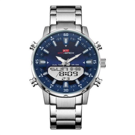 Sports Wrist Watch For Quartz Gold Men Military Stainless Steel 50M Waterproof Swim Male Clock Watches Relogio Masculino 2022