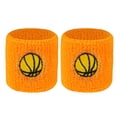 thumbnail image 1 of Sports Wristbands for Kids, Colorful Wrist Sweatbands Terry Cloth Wristbands with Soccer Basketball Football Baseball Design for Outdoor Sports Birthday Party Favors, 1 of 8