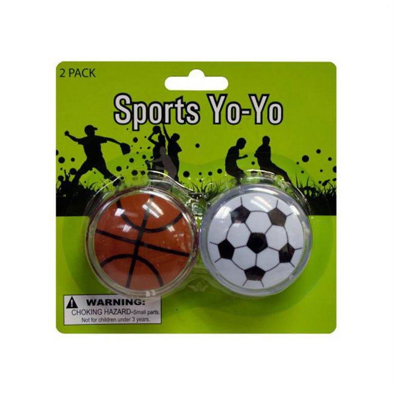 Sports Yo-Yo Set - Case of 24