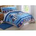 thumbnail image 1 of Sports and Stars Comforter Sets Multiple Polyester 2-Piece Twin Comforter Set, sports themed, for Kids, OEKO-TEX Certified, 1 of 4
