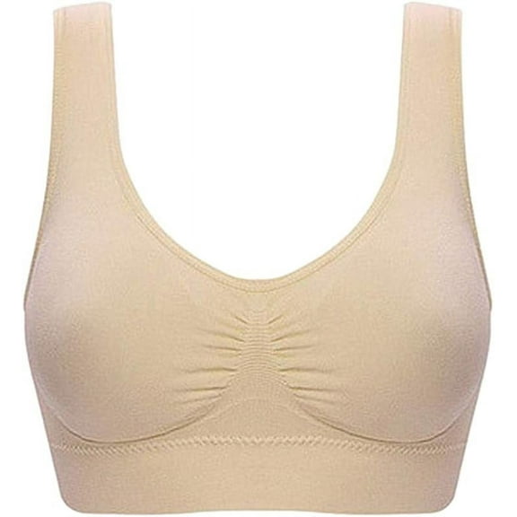 Sports bra without steel ring, yoga fitness single-layer vest, seamless gathering, comfortable underwear