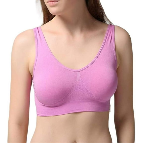Sports bra without steel ring, yoga fitness single-layer vest, seamless gathering, comfortable underwear