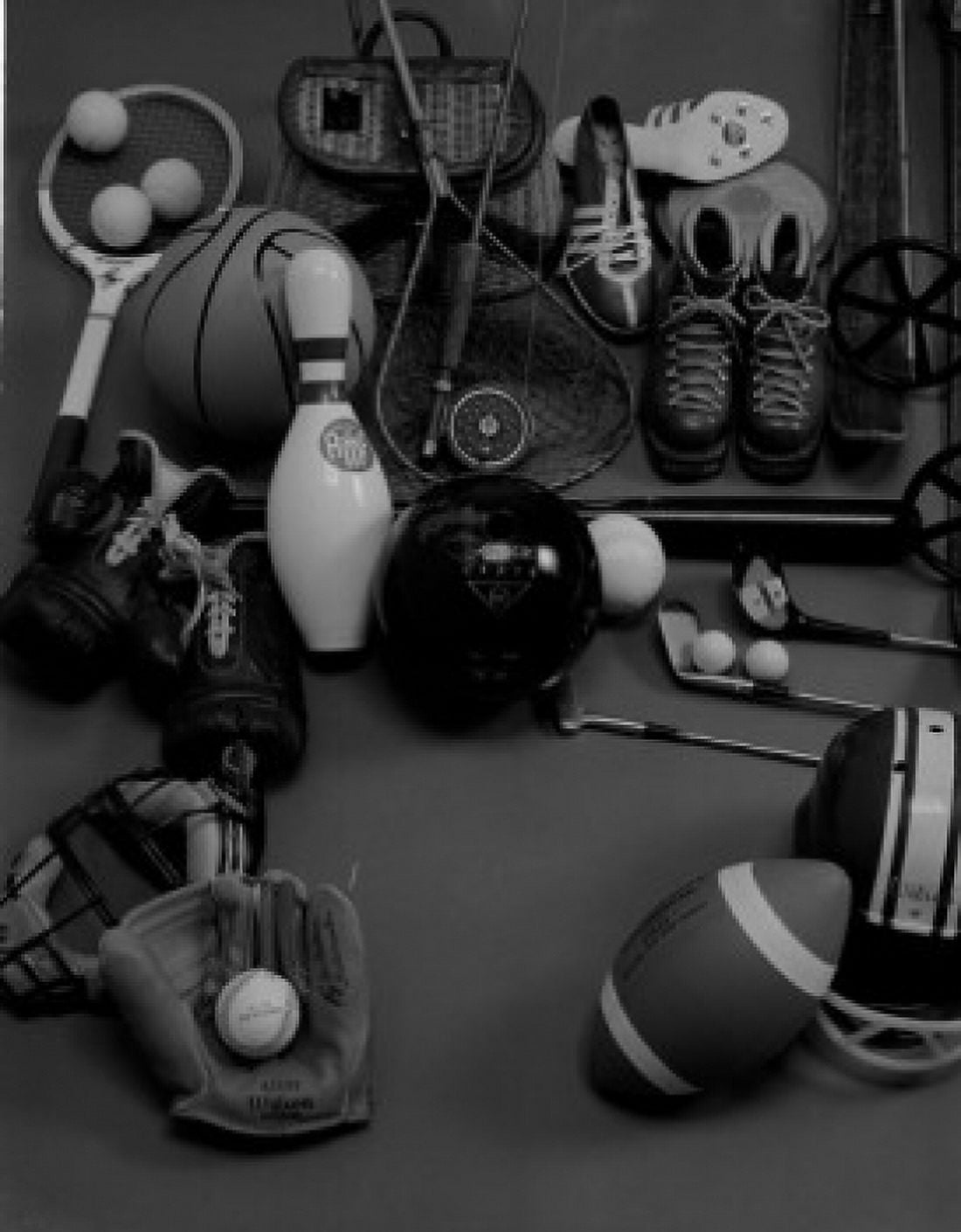 Sports equipment Canvas Art - (24 x 36)
