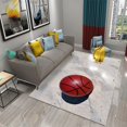 thumbnail image 1 of Sports equipment basketball model Decoration of carpets Children's bedroom living Dining, 1 of 7