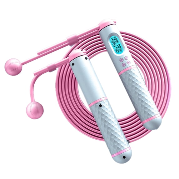 Sports intelligent count rope skipping with rope and without rope dual-purpose detachable weight rope skipping