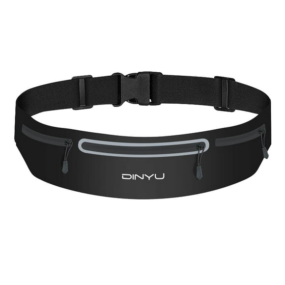 Versatile Running Fanny Pack for Women & Men - Lightweight, Waterproof Fitness Belt with Reflective Stripe for Outdoor Sports & Daily Use