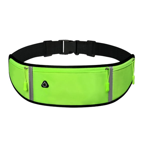 Sports pockets, running waterproof outdoor equipment pockets, mobile phone bags - green