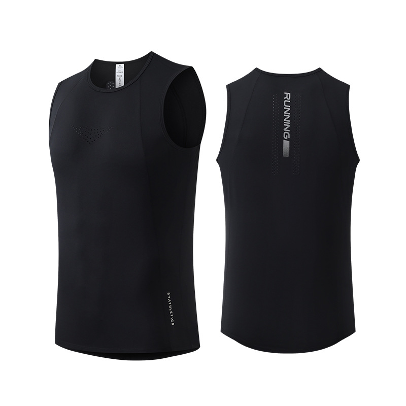 Sports quickdrying vest muscle fitness training waistcoat track and