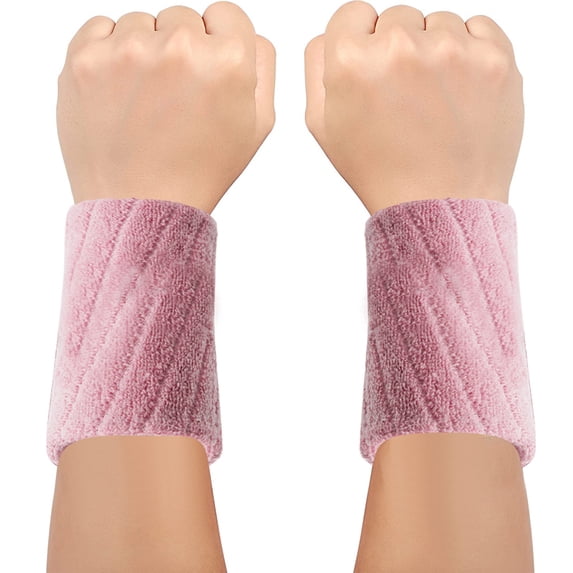 Sports wrist guard - wrist sheath set - basketball badminton fitness wrist guard set-pink