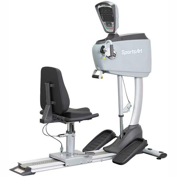 SportsArt Fitness UB521M Upper Body Ergometer with Adjustable Seat - 69 x 28 x 70 in.
