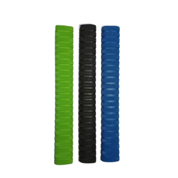 SportsYuva Cricket Bat Grips Durable Rubber Grips with Soft Feel for Better Shock Absorption, Extra Cushioning Grips (Ring Chevron Mix Color)