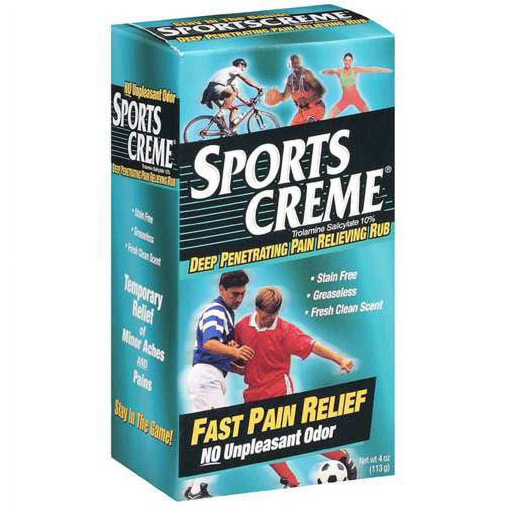 Sportscreme Deep Pain Relieving Rub 4 oz