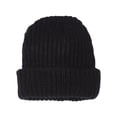 thumbnail image 1 of Sportsman - 12" Chunky Knit Cuffed Beanie - SP90 - Black - Size: One Size, 1 of 3