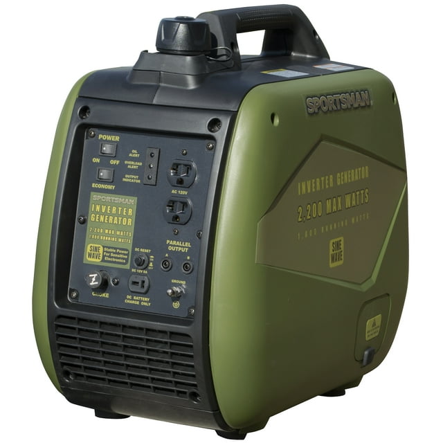 Sportsman 2200-Watt Gasoline Powered Recoil Start Portable Digital Inverter Generator with Parallel Capability - CARB Approved