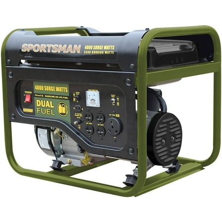 Restored Sportsman 3500W Dual Fuel Pull Cord Start Power Generator (Refurbished)