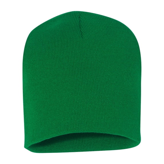Sportsman - 8" Knit Beanie - SP08 - Kelly - Size: One Size