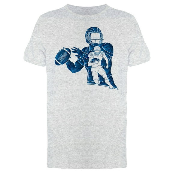 Sportsman Action T-Shirt Men -Image by Shutterstock, Male 3X-Large