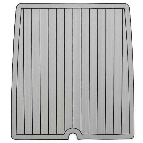 Sportsman Boat Non-Skid Head Mat | 267 Floor Pad Gray / Black