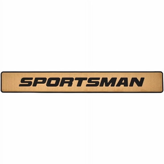 Sportsman Boat Non-Skid Mat | 241 / 247 Step Pad Logo MarineMat Brown