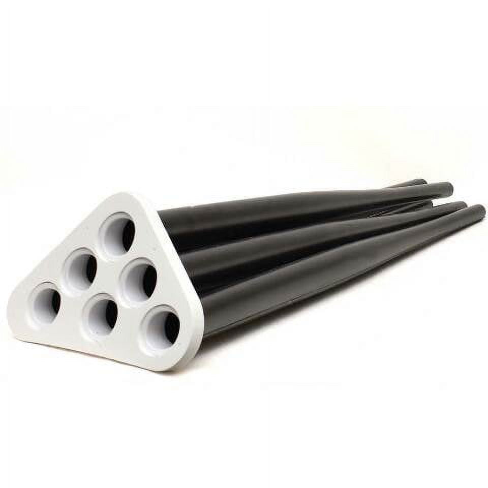 Sportsman Boat Rod Organizer RAOSMB.25-T | 6-Tube 34 Inch Black ...