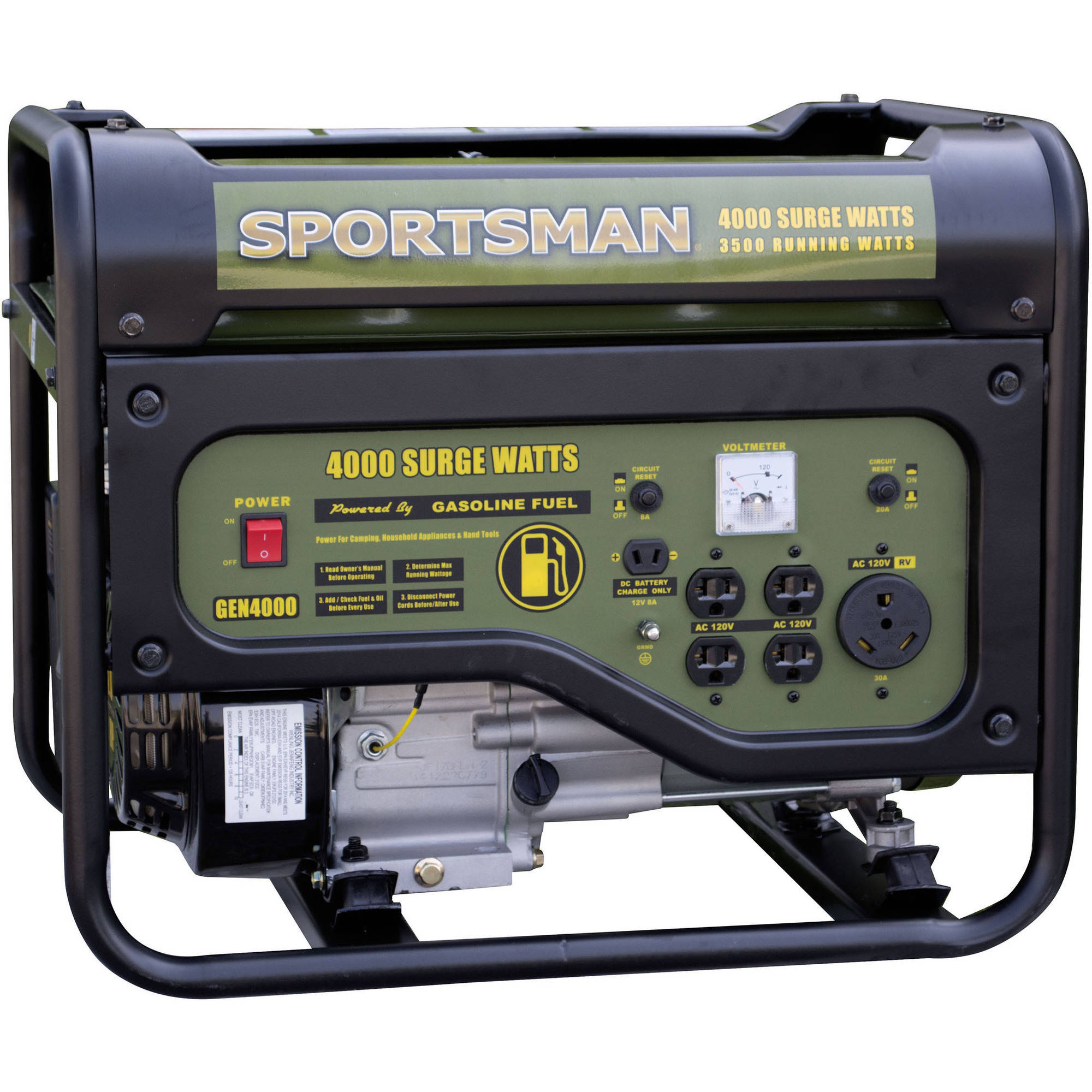 Sportsman Gasoline 4000W Portable Generator - image 1 of 6