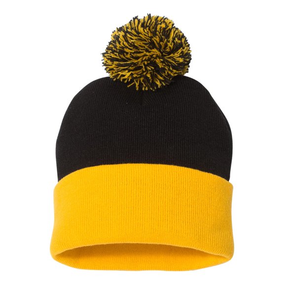 Sportsman Mens Pom-Pom on Top Beanie