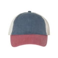 thumbnail image 1 of Sportsman - Pigment-Dyed Trucker Cap - SP510 - Navy/ Cardinal/ Stone, 1 of 5