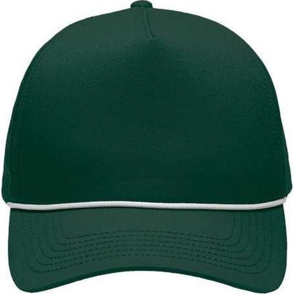 Sportsman SP1300 Five-Panel Rope Heritage Fit Cap - Forest Green