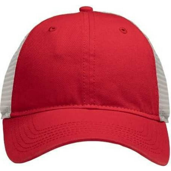 Sportsman SP1750 Mesh Dad Hat Cap Fit - Red Stone