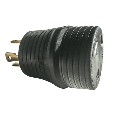 Sportsman L14-30P Twist Male to TT-30R Female Conversion Adapter Plug