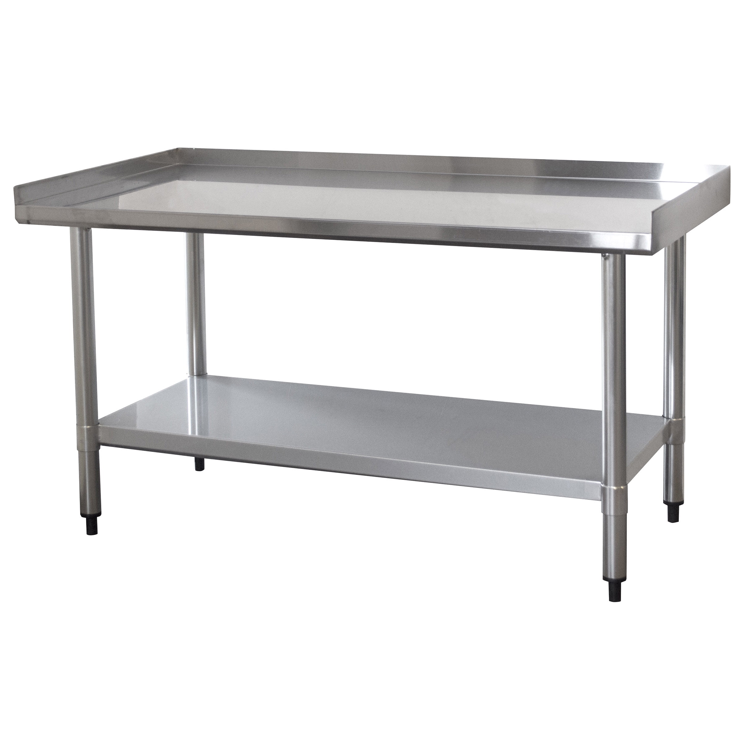 Sportsman Series 24 x 48 in. Upturned Edge Stainless Steel Work Table