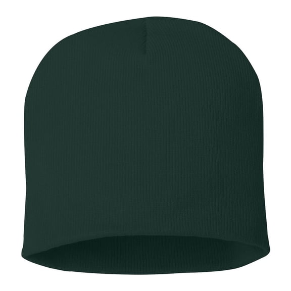 Sportsman Unisex Knit Beanie 100% Acrylic Warm Winter Hat (Forest)