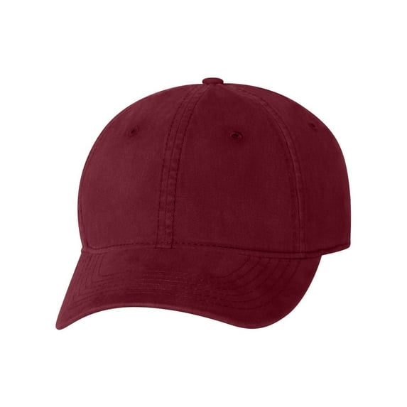Sportsman Unstructured Cap, Adjustable, Maroon