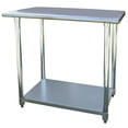 thumbnail image 1 of Sportsman Series Stainless Steel Work Table 24 x 36 Inches, 1 of 10
