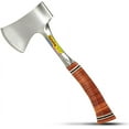 thumbnail image 1 of Estwing Sportsmans Axe - Laminated Leather Handle, Silver - 1 Piece, Multicolor, 1 of 2