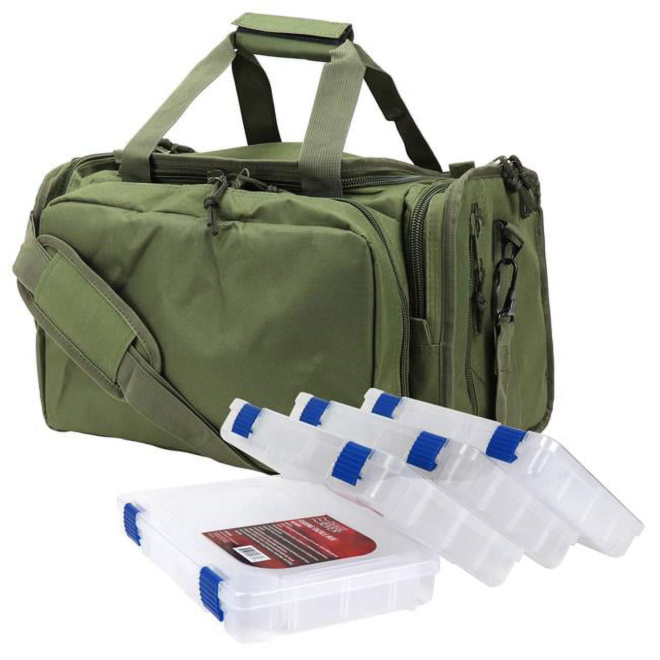 Osage River Deluxe Tackle Bag with 4 Tackle Box Organizers, Heavy Duty Fishing Tackle Storage, Teal - Walmart.com Osage River Deluxe Tackle Bag with 4 Tackle Box Organizers, Heavy Duty Fishing Tackle Storage, Teal - Walmart.com